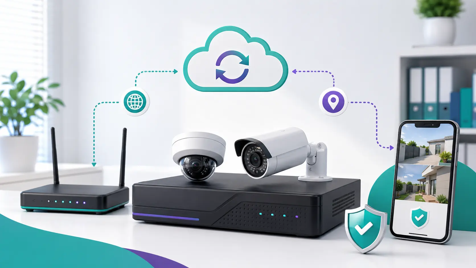 آموزش ساده DDNS برای DVR و NVR دوربین